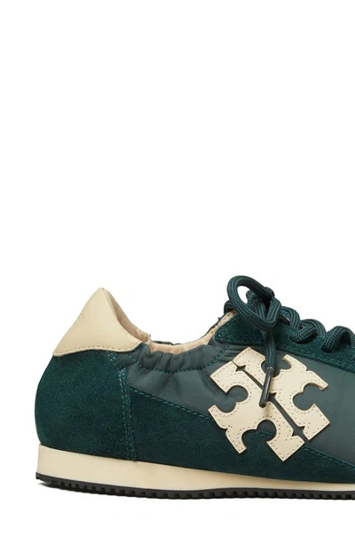 Shop Tory Burch Tory Sneaker In Forest / Everglade