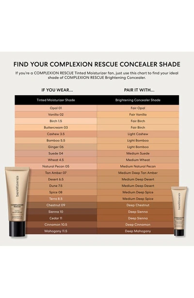 Shop Bareminerals Complexion Rescue Brightening Concealer Spf 25 In Medium Deep Desert