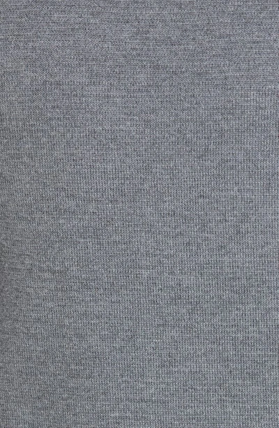Shop Thom Browne 4-bar Merino Wool Cardigan In Medium Grey