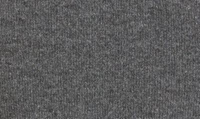 Thom Browne Signature 4-bar Stripe Short-sleeve Cashmere Top In Medium Grey