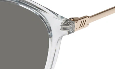 Shop Le Specs Contraband 54mm Round Sunglasses In Blue / Khaki Mono