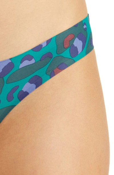 Honeydew Intimates Skinz Hipster Briefs In Emerald Leopard