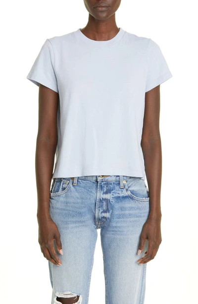 Shop Khaite Emmylou Cotton T-shirt In Peri
