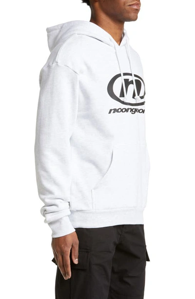 Shop Noon Goons Circle N Oversize Graphic Hoodie In Heather