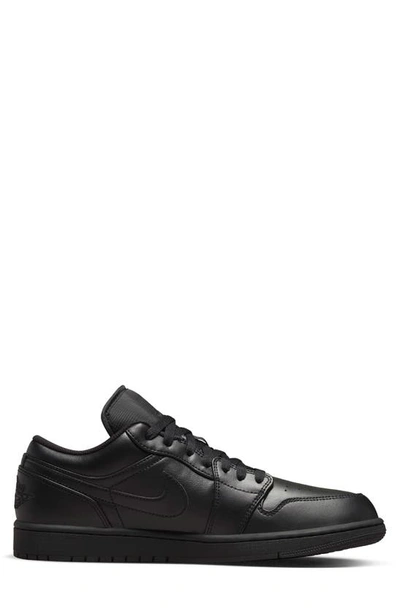 Shop Jordan Air  1 Low Sneaker In Black