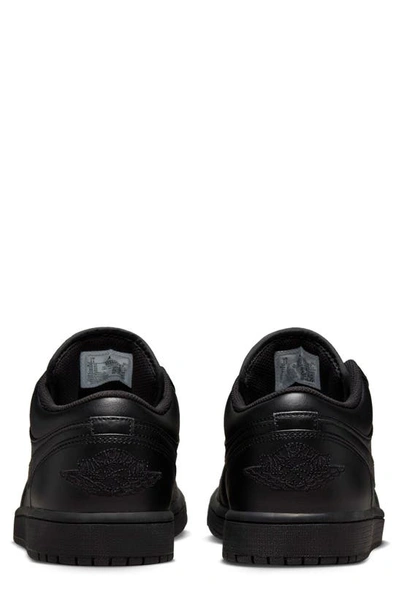 Shop Jordan Air  1 Low Sneaker In Black