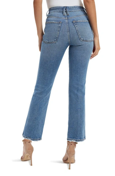 Good American Corset Good Classic Straight Leg Jeans In Indigo338