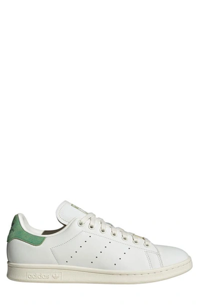 Shop Adidas Originals Stan Smith Sneaker In White/ Off White/ Court Green