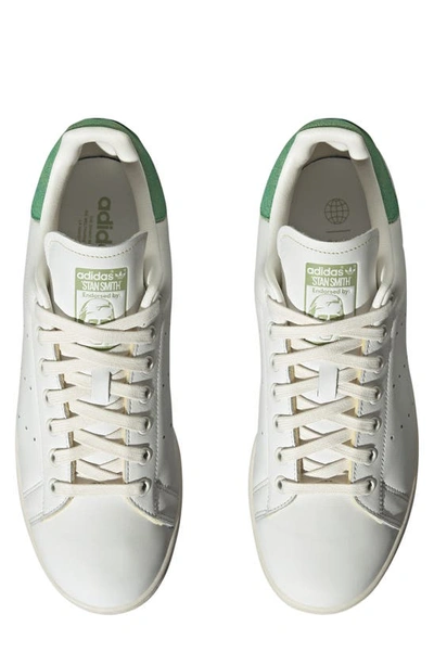 Shop Adidas Originals Stan Smith Sneaker In White/ Off White/ Court Green