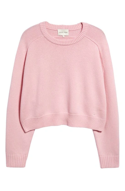 Shop Loulou Studio Bruzzi Oversize Wool & Cashmere Sweater In Pink