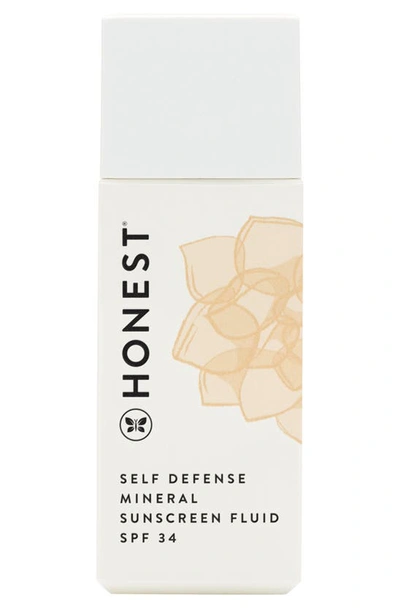 Shop The Honest Company Self Defense Mineral Sunscreen Fluid Spf 34