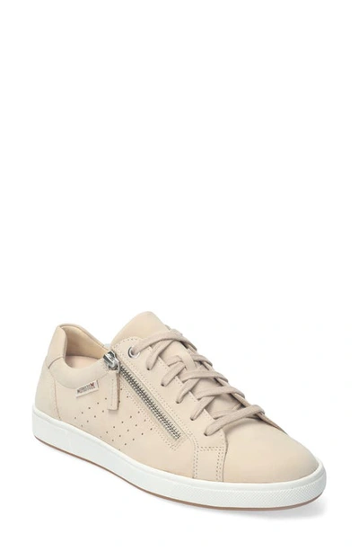 Shop Mephisto Nikita Sneaker In Nude Bucksoft