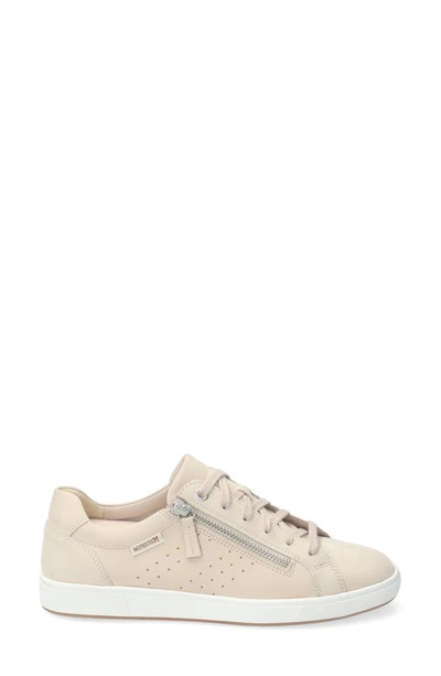 Shop Mephisto Nikita Sneaker In Nude Bucksoft