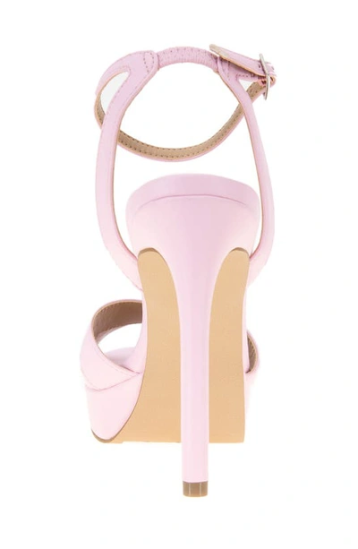 Shop Bcbgeneration Niada Ankle Strap Platform Sandal In Ballerina