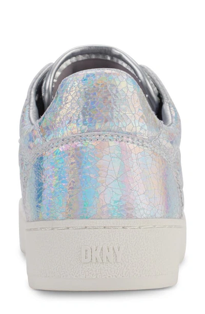 Shop Dkny Oriel Sneaker In Silver