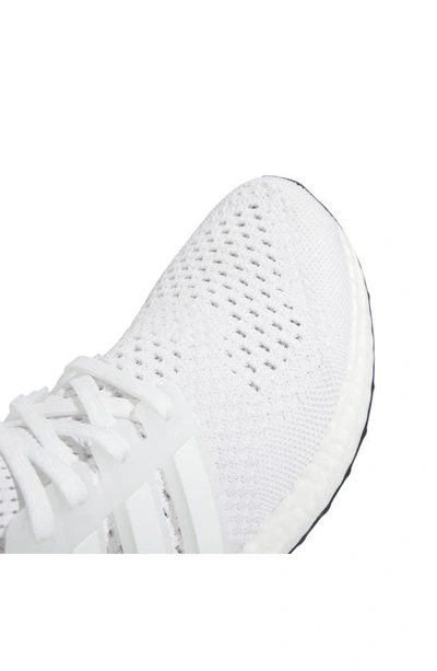 Shop Adidas Originals Kids' Ultraboost 1.0 Dna Running Shoe In White/ White/ White