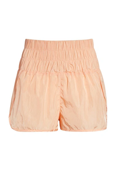 Shop Free People Fp Movement The Way Home Shorts In Peaches