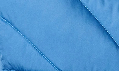 Shop Bernardo Water Resistant Packable Puffer Vest In Riviera Blue