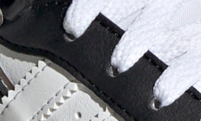 Shop Adidas Originals Forum Mid Sneaker In Black/ White/ White