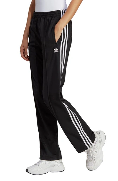 Shop Adidas Originals Adicolor Firebird Recycled Polyester Track Pants In Black