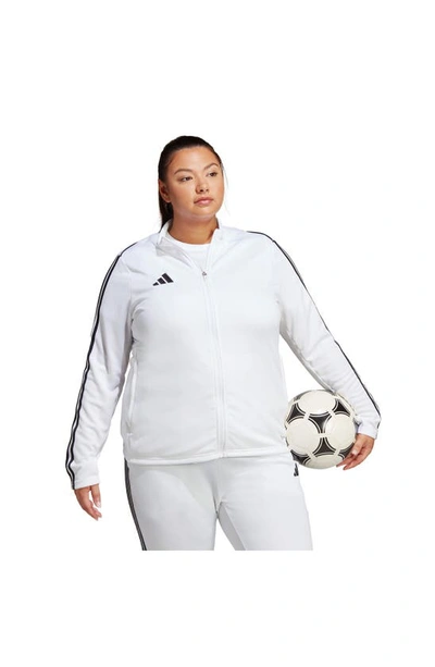 Shop Adidas Originals Tiro 23 League Recycled Polyester Soccer Jacket In White