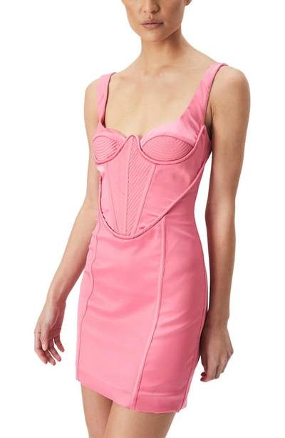 Shop Bardot Aida Sheath Minidress In Petal Pink