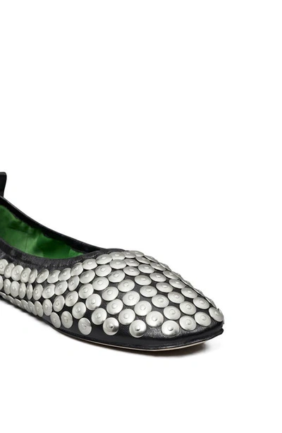 TORY BURCH STUDDED BALLET FLAT 