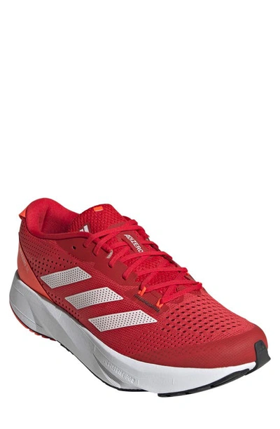 Shop Adidas Originals Adizero Sl Running Shoe In Scarlet/ White/ Red
