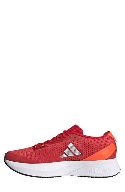 Shop Adidas Originals Adizero Sl Running Shoe In Scarlet/ White/ Red