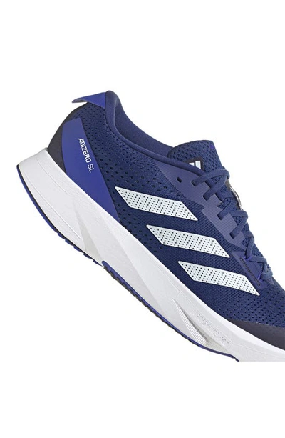 Adidas Originals Adizero Sl Running Shoe In Blue/ White/ Blue