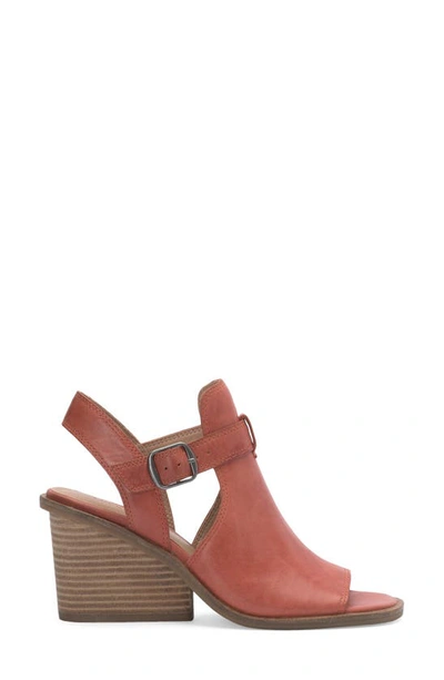 Shop Lucky Brand Labradite Wedge Sandal In Eco Red Gotpna