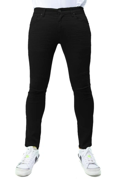 Shop X-ray 5-pocket Articulated Chino Pants In Black