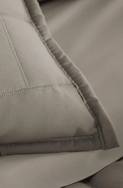 Southshore Fine Linens Brickyard Quilt Set In Dark Taupe