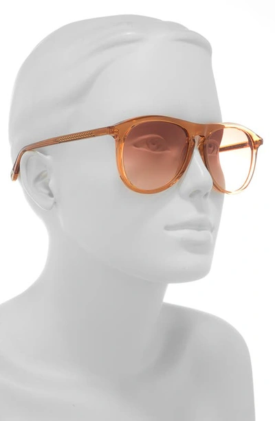 Shop Chloé 56mm Aviator Sunglasses In Orange