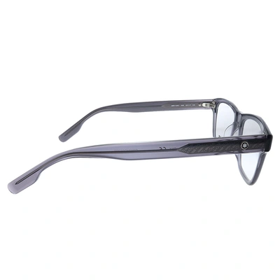 Shop Mont Blanc Montblanc Mb 0125o 008 55mm Unisex Rectangle Eyeglasses 55mm In Grey