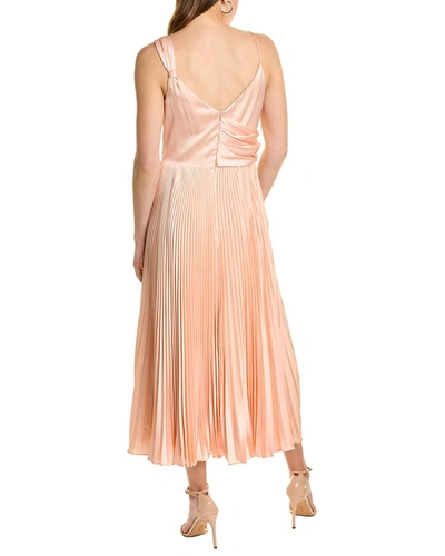 Shop Theia Cara Cocktail Dress In Pink
