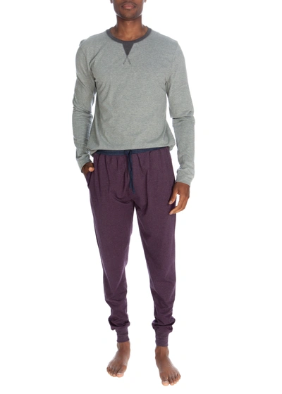 Shop Unsimply Stitched Loungewear Combo In Purple