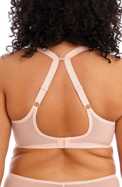 Elomi Matilda Full Figure Underwire Plunge Bra In Pearl Blush