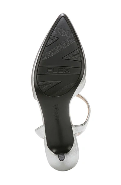 Shop Lifestride Santorini Asymmetric Pointed Toe Pump In Silver
