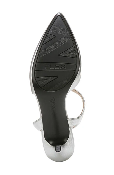 Lifestride Santorini Asymmetric Pointed Toe Pump In Silver