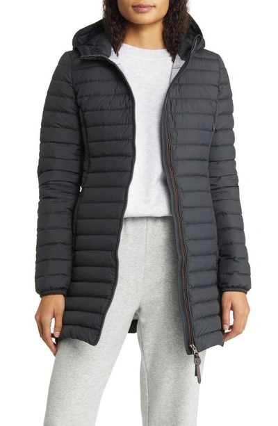 Shop Parajumpers Irene Quilted Water Repellent Down Puffer Jacket In Black