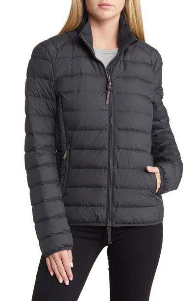 Shop Parajumpers Geena Quilted Water Repellent Down & Feather Puffer Jacket In Black