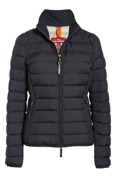 Shop Parajumpers Geena Quilted Water Repellent Down & Feather Puffer Jacket In Black