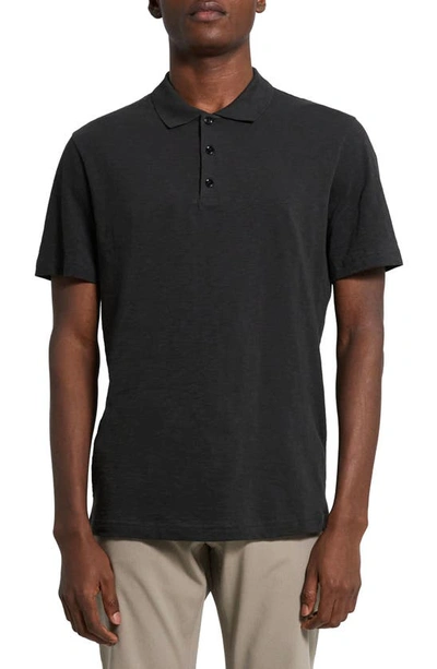 Shop Theory Bron D. Cosmos Polo In Black - 001