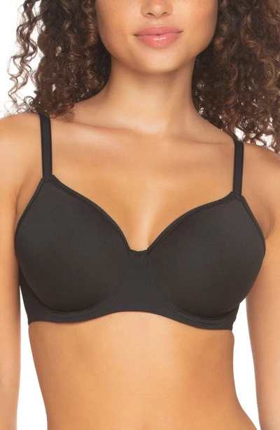 Shop Felina Topaz Contour Bra In Black