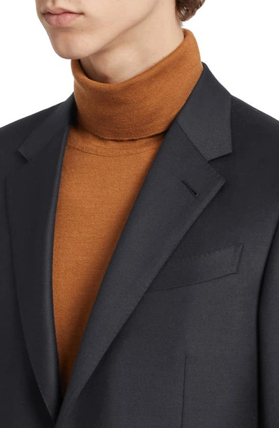 Zegna Luxury Tailoring Suit In Navy