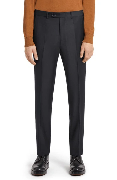 Zegna Luxury Tailoring Suit In Navy
