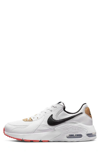 Shop Nike Air Max Excee Sneaker In White/ Black/ Red/ Platinum