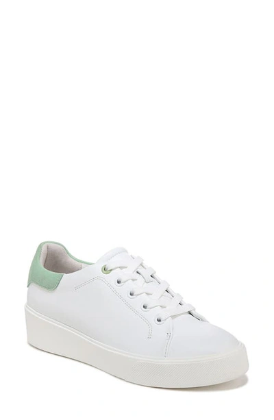 Shop Naturalizer Morrison 2.0 Sneaker In White / Green Leather