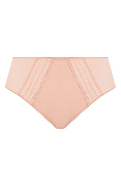 Elomi Matilda Full Figure Embellished Briefs In Pearl Blush